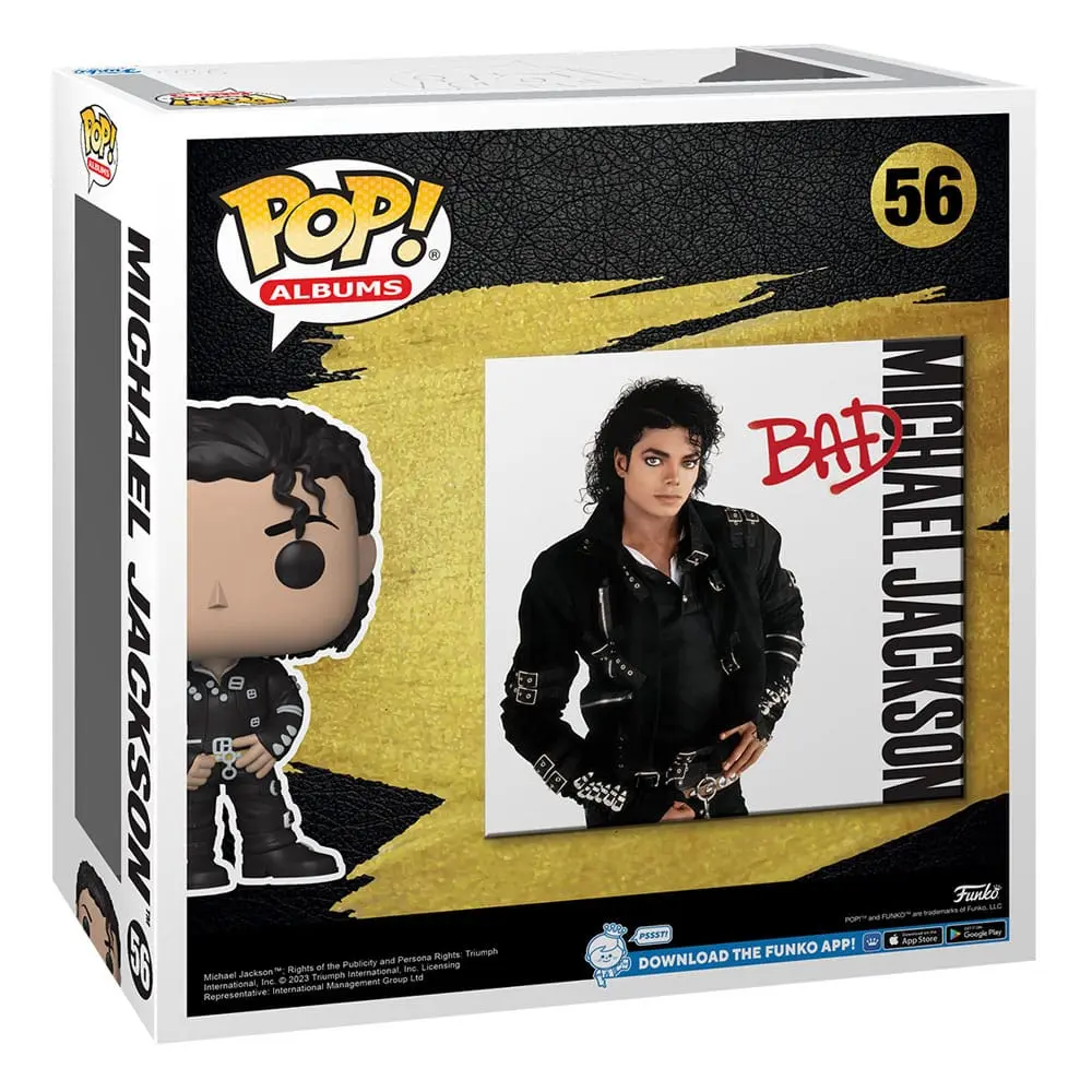 Michael Jackson POP! Albums Vinyl Figure Bad 9 cm termékfotó