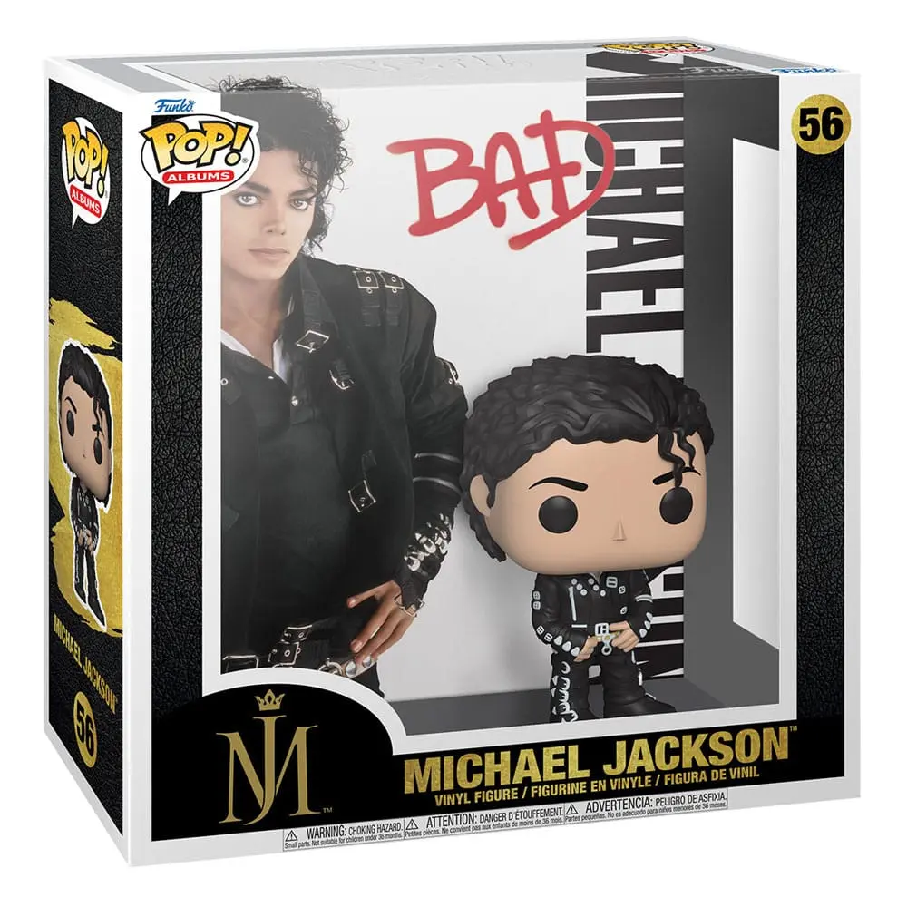 Michael Jackson POP! Albums Vinyl Figure Bad 9 cm termékfotó