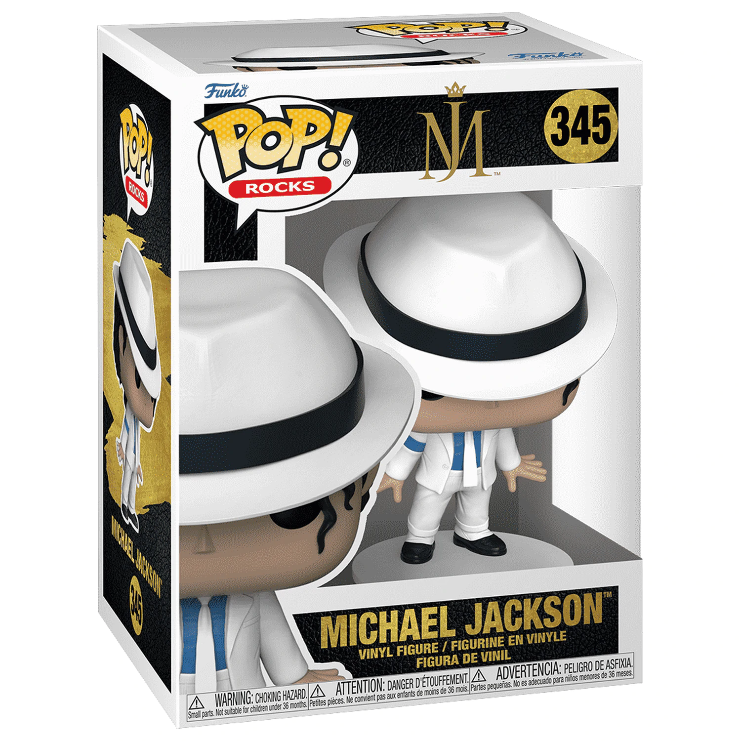 Michael Jackson POP! Rocks Vinyl Figure MJ (Smooth Criminal) 9 cm product photo