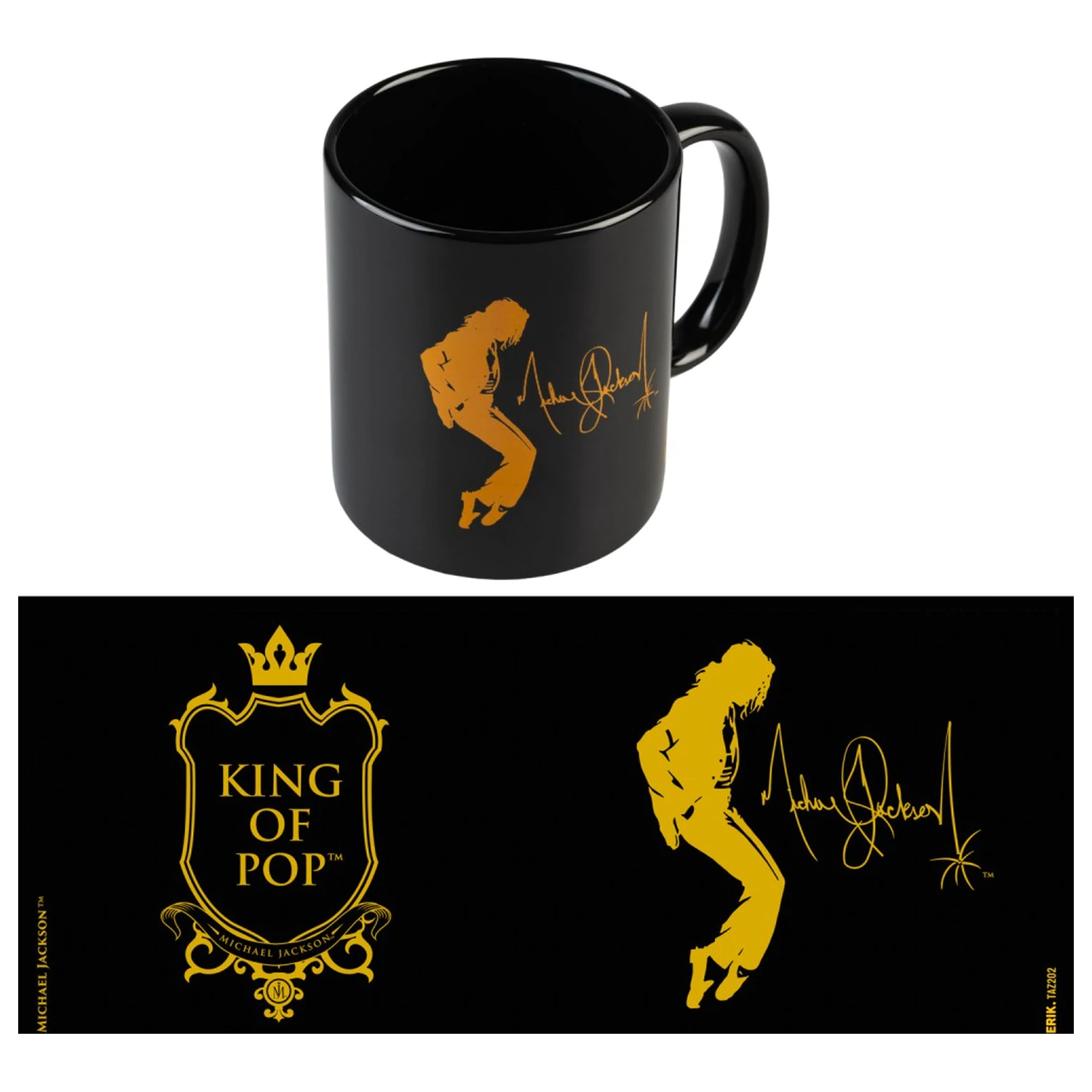 Michael Jackson Mug King of Pop Black 350 ml product photo