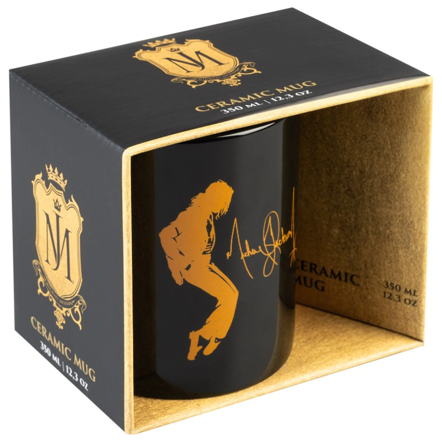 Michael Jackson Mug King of Pop Black 350 ml product photo