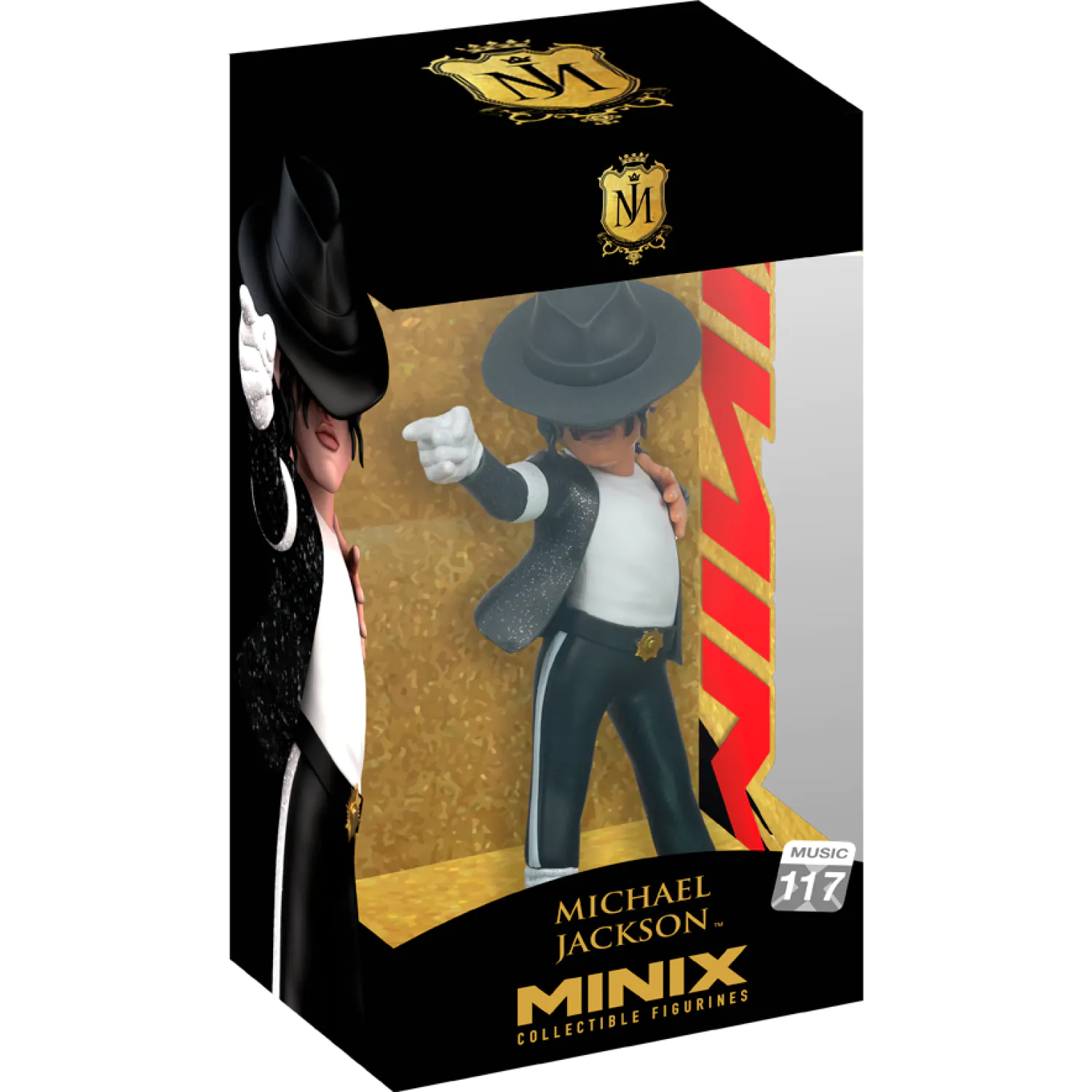 Michael Jackson Minix Figure Billie Jean 12 cm product photo