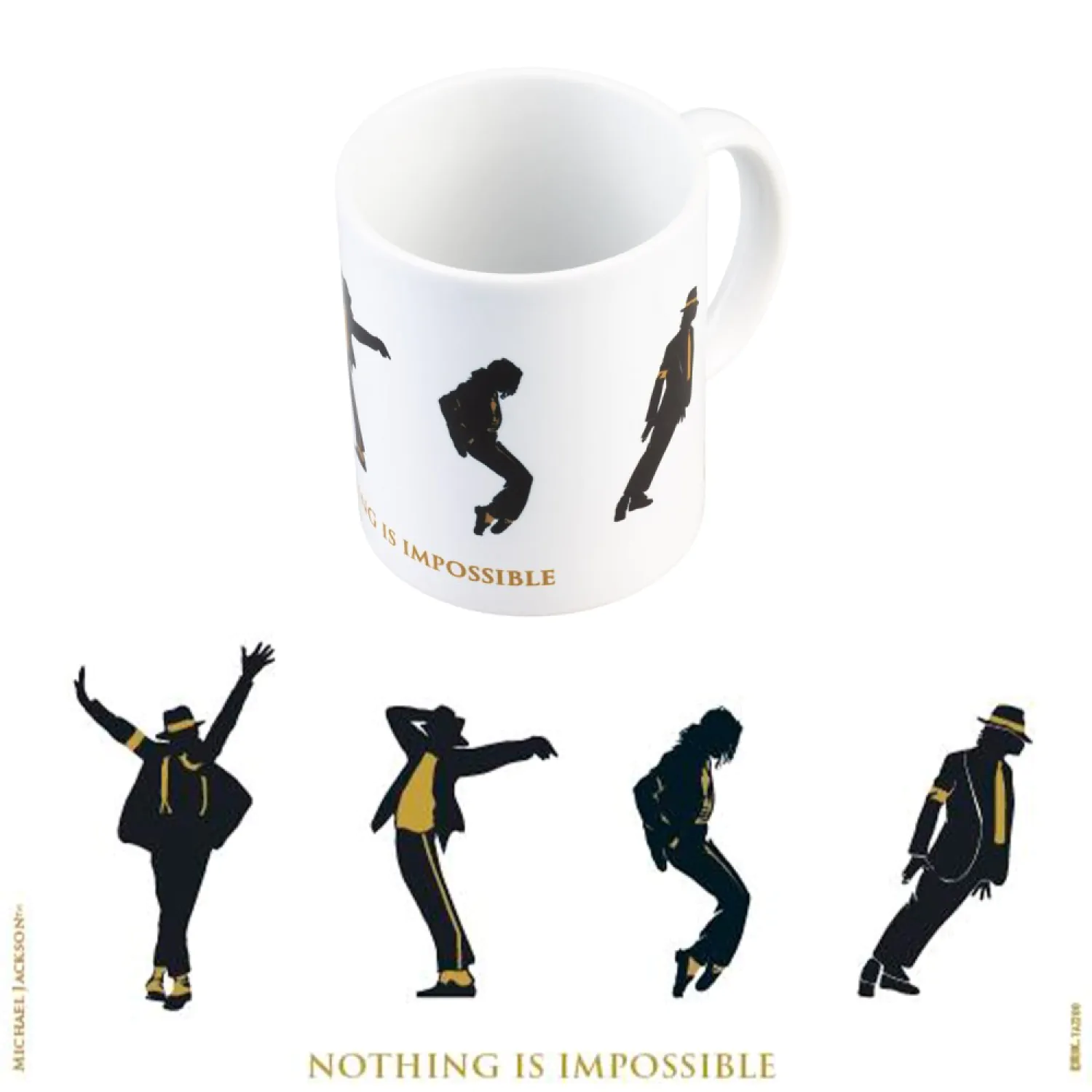Michael Jackson Mug Nothing is Impossible 350 ml product photo
