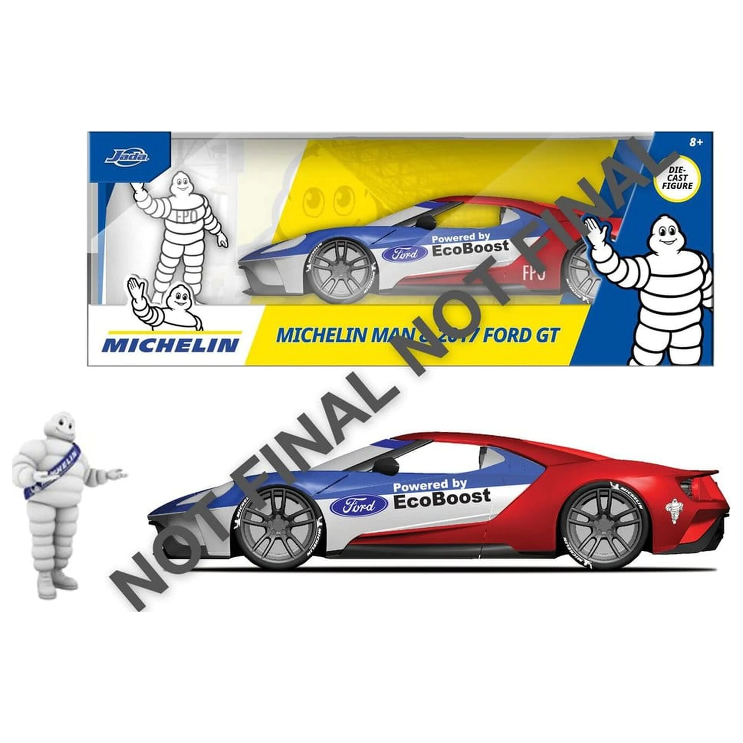 Michelin Man Diecast Model 1/24 2017 Ford GT product photo
