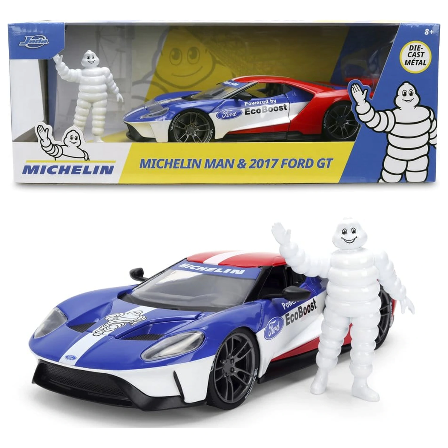 Michelin Man Diecast Model 1/24 2017 Ford GT product photo