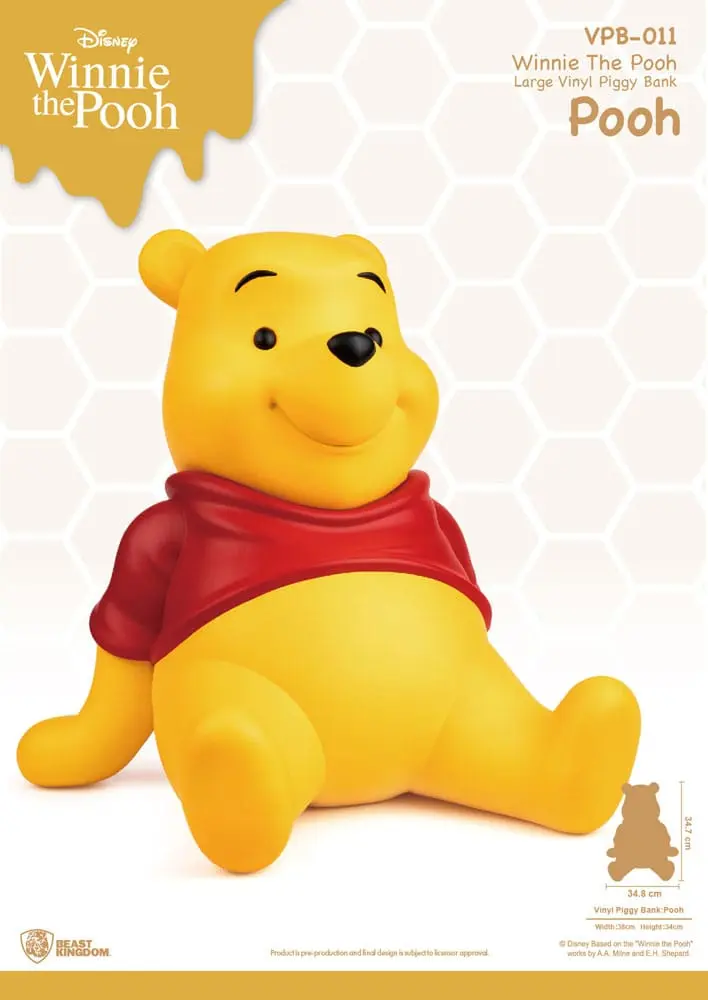 Winnie The Pooh Piggy Vinyl Bank Winnie 35 cm termékfotó