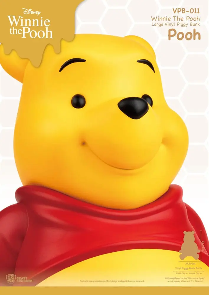 Winnie The Pooh Piggy Vinyl Bank Winnie 35 cm termékfotó