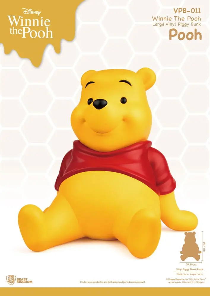 Winnie The Pooh Piggy Vinyl Bank Winnie 35 cm product photo