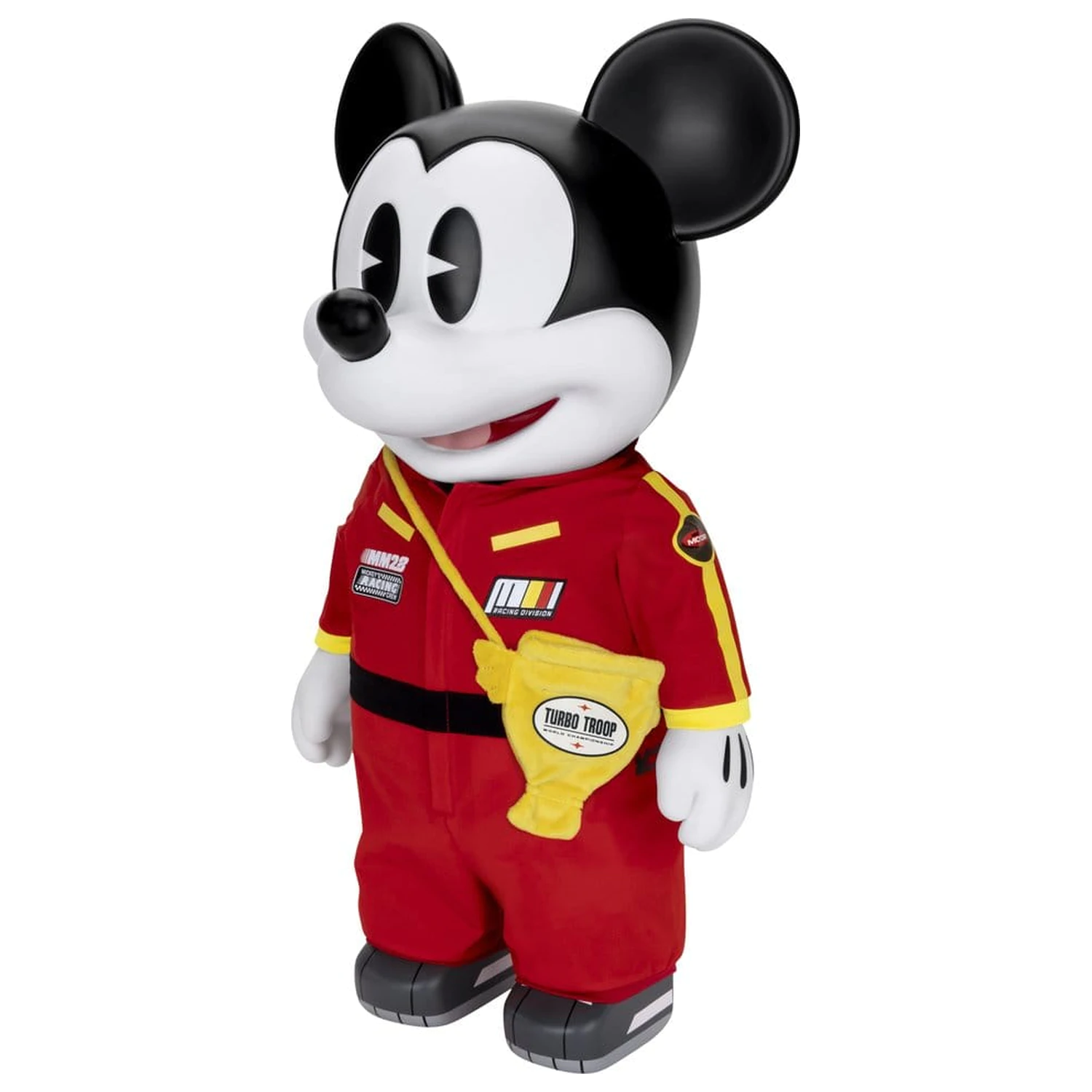 Mickey and Friends Vinyl Bank SYAKING-BANG!! Functional Figurine Race Car Micky 48 cm product photo