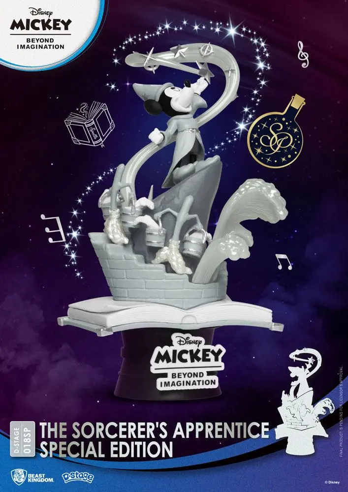 Mickey Beyond Imagination D-Stage PVC Diorama The Sorcerer's Apprentice Special Edition 15 cm product photo
