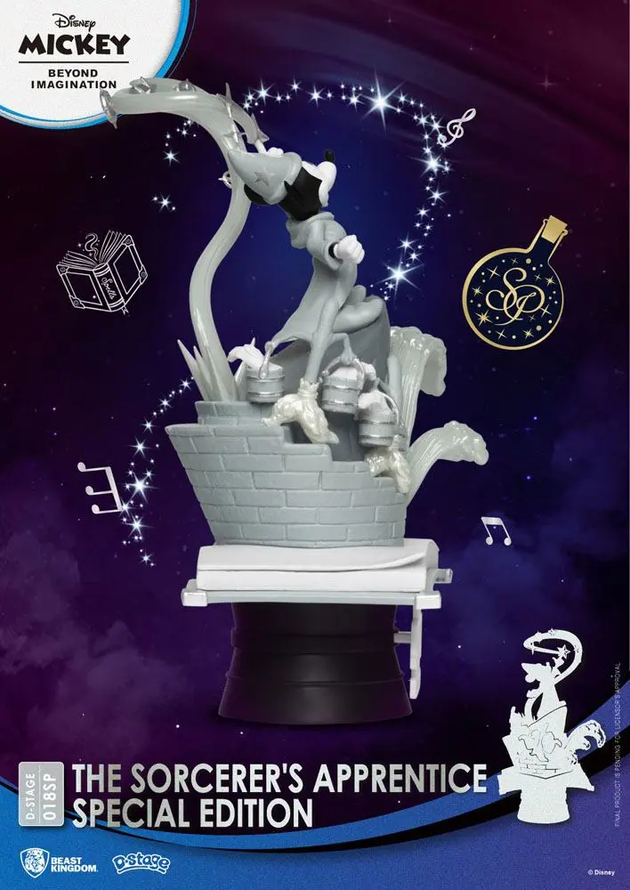 Mickey Beyond Imagination D-Stage PVC Diorama The Sorcerer's Apprentice Special Edition 15 cm product photo