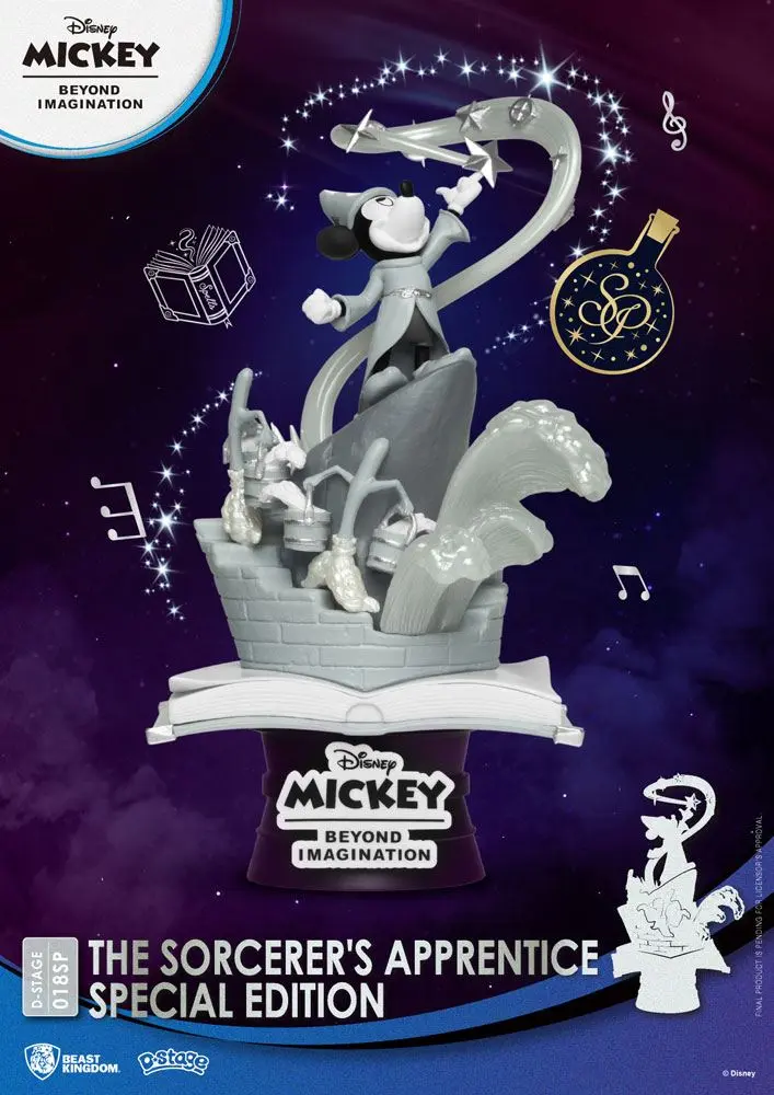 Mickey Beyond Imagination D-Stage PVC Diorama The Sorcerer's Apprentice Special Edition 15 cm product photo