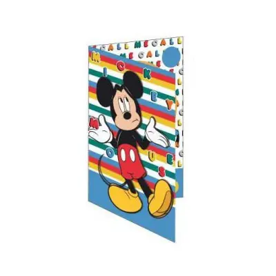 Mickey Mouse 3D greeting card and envelope termékfotó