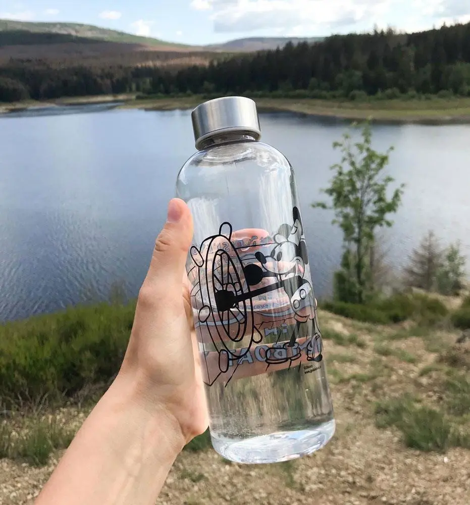 Mickey Mouse Water Bottle Steamboat Willie product photo