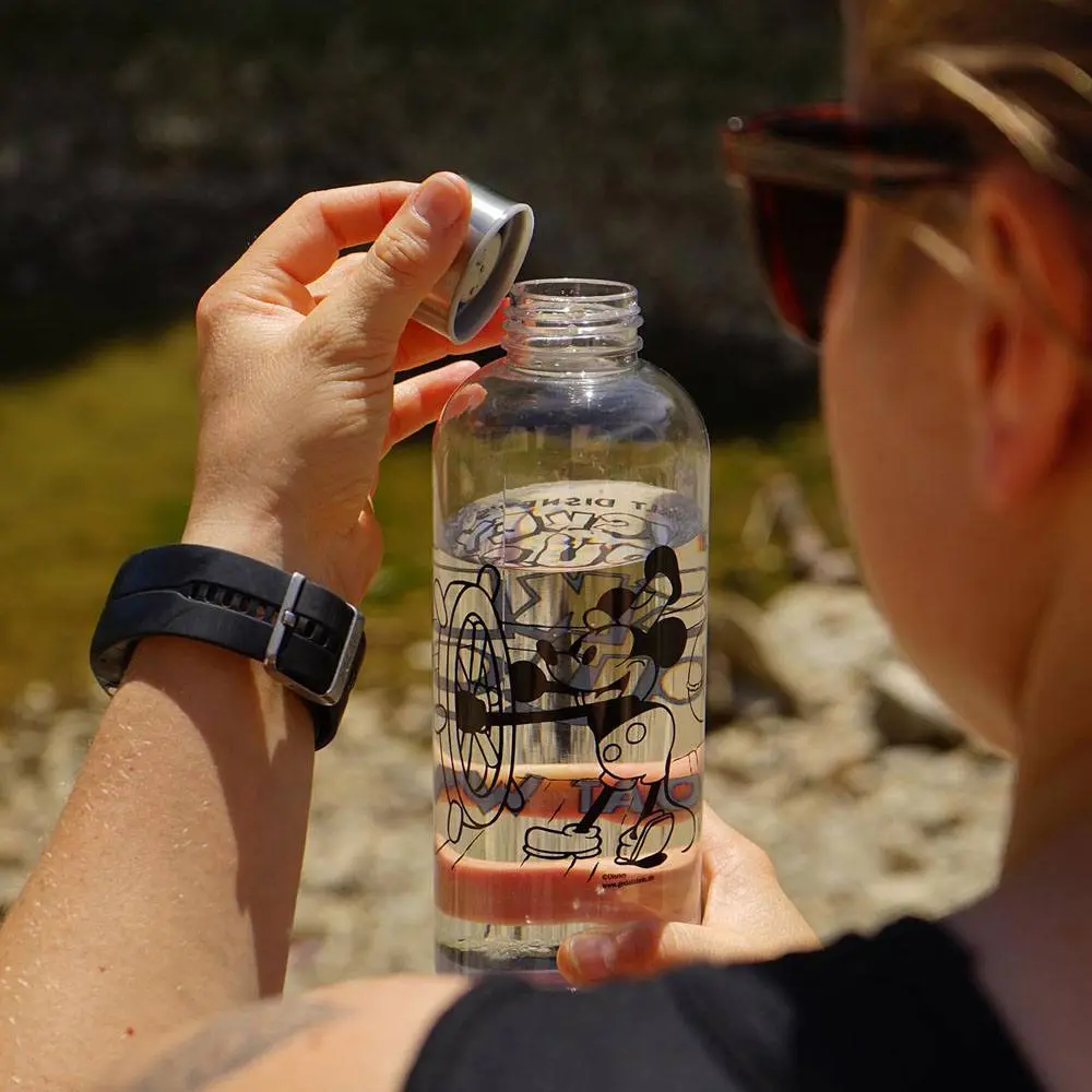 Mickey Mouse Water Bottle Steamboat Willie product photo