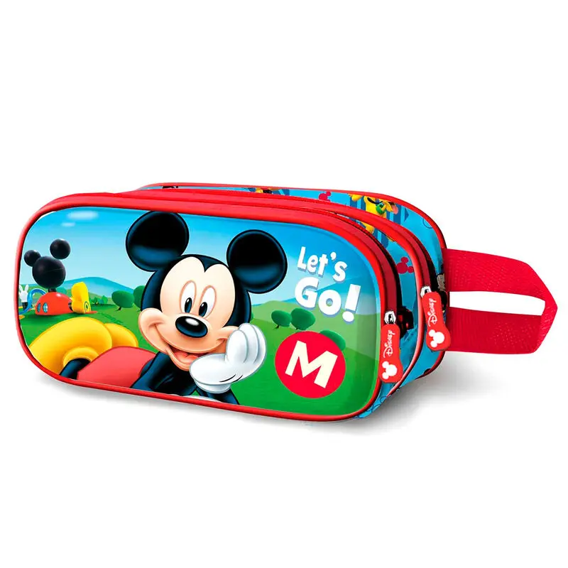 Disney Mickey Lets Go 3D double pencil case product photo