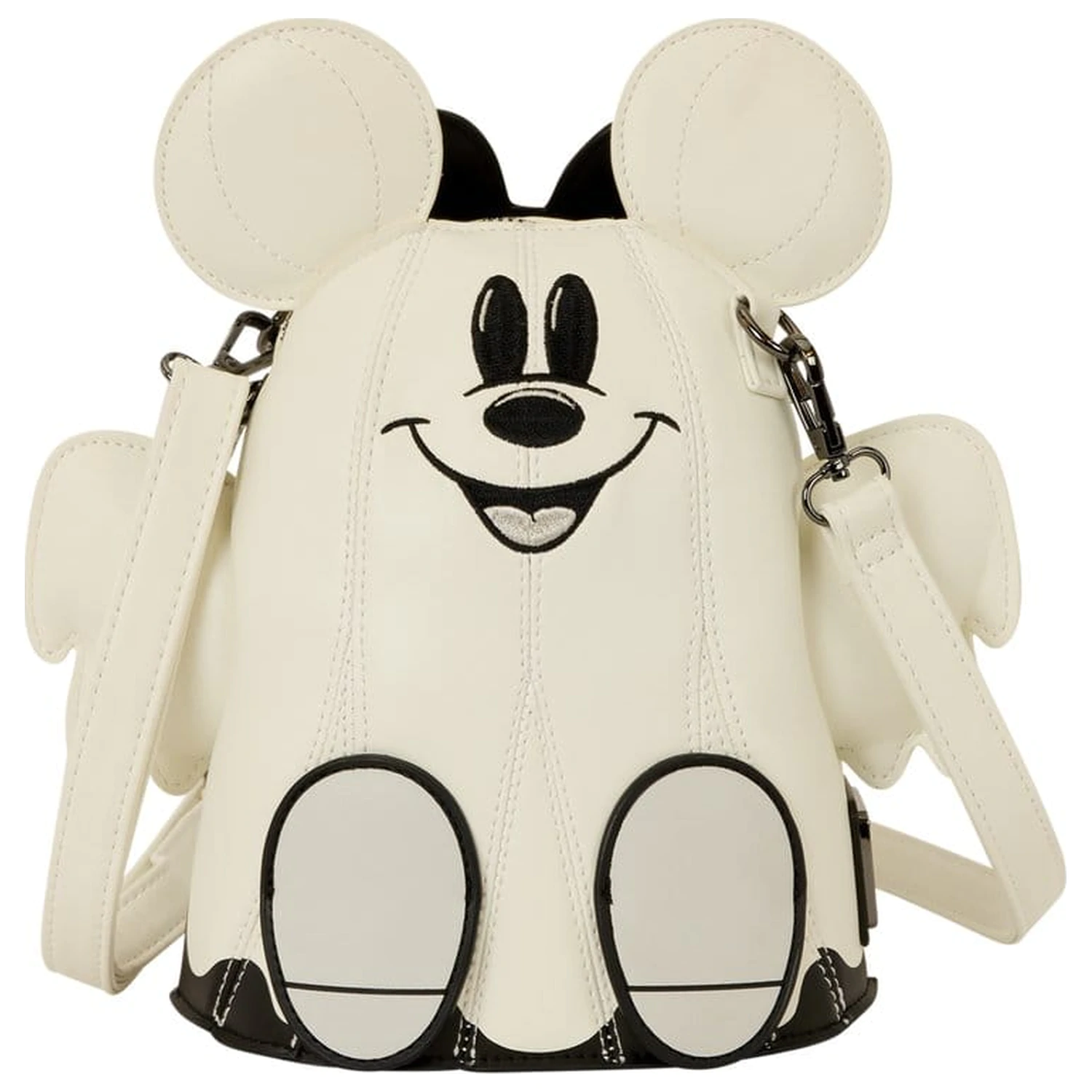 Mickey & Minnie by Loungefly Crossbody Ghost Glow Figural product photo