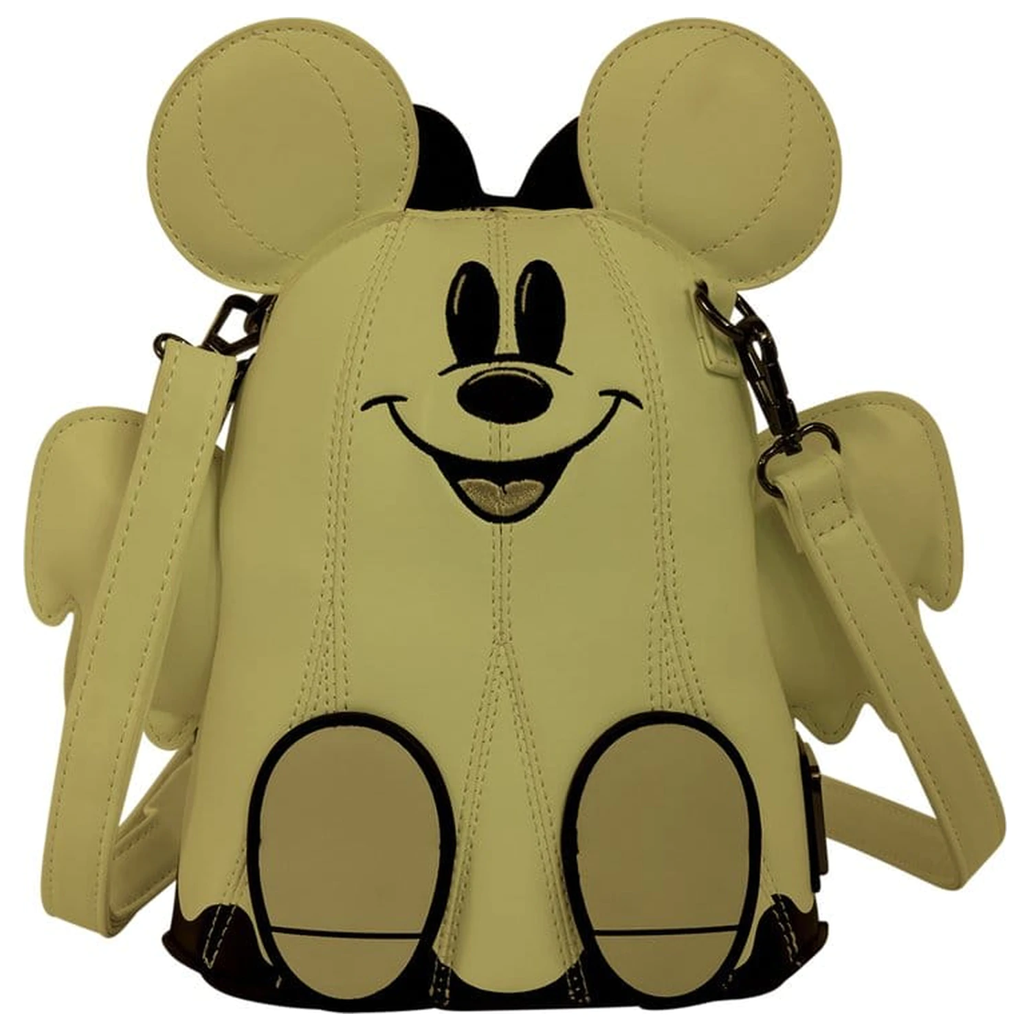 Mickey & Minnie by Loungefly Crossbody Ghost Glow Figural product photo