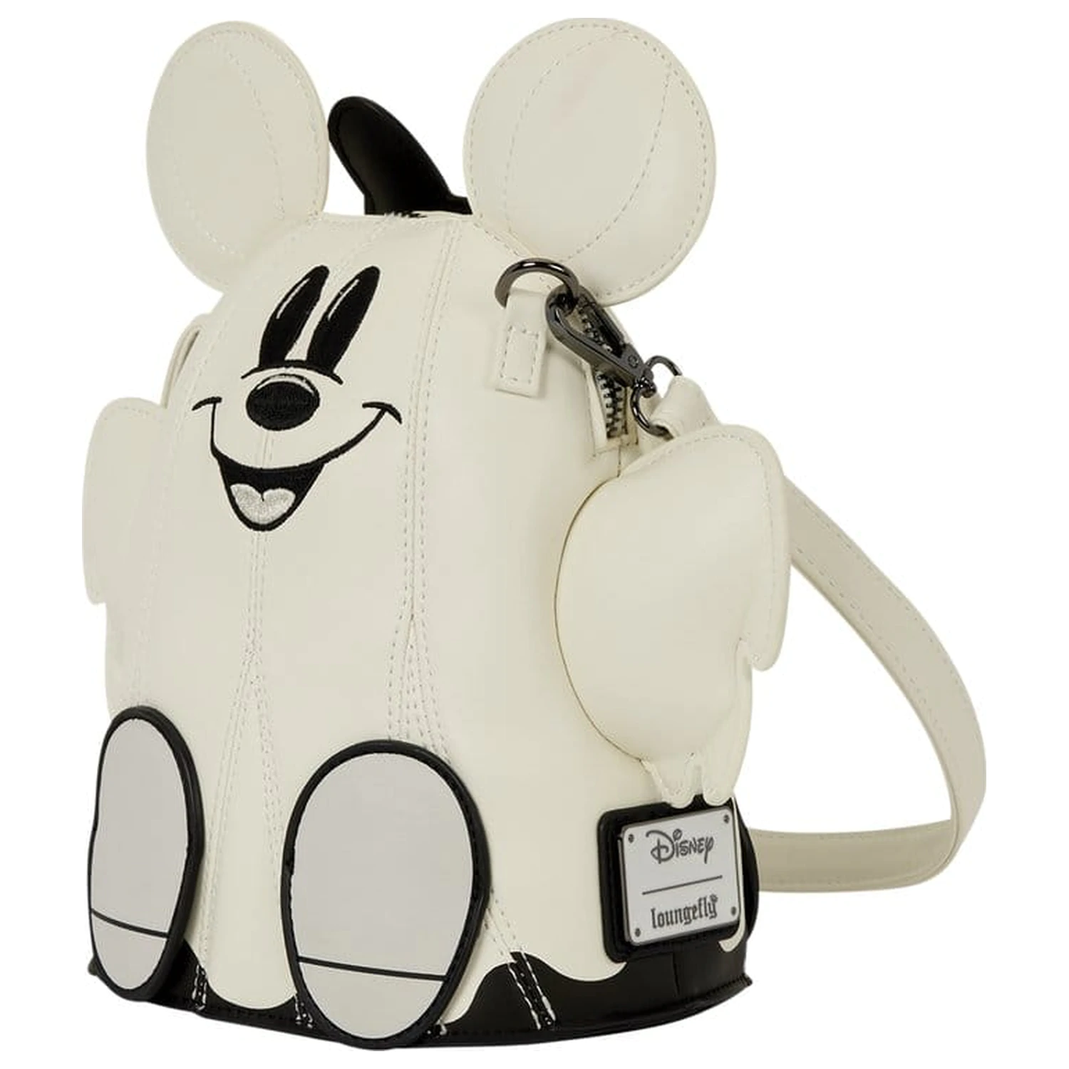Mickey & Minnie by Loungefly Crossbody Ghost Glow Figural product photo