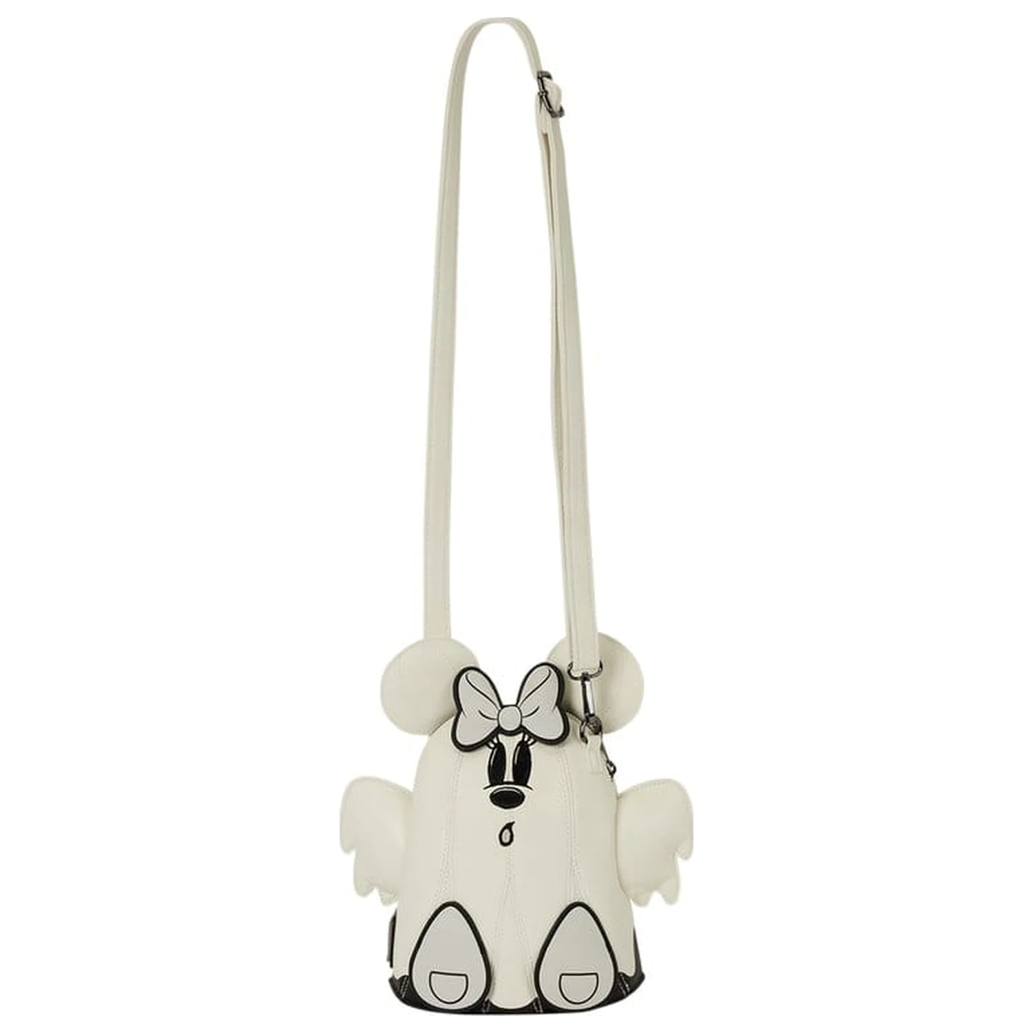 Mickey & Minnie by Loungefly Crossbody Ghost Glow Figural product photo