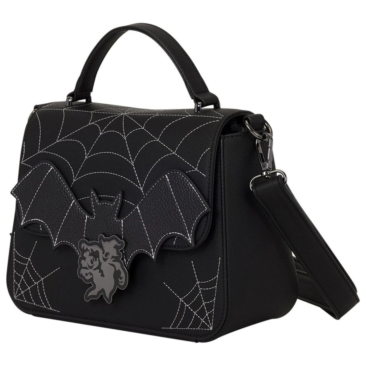 Mickey & Minnie by Loungefly Crossbody Spiderweb and Bats product photo