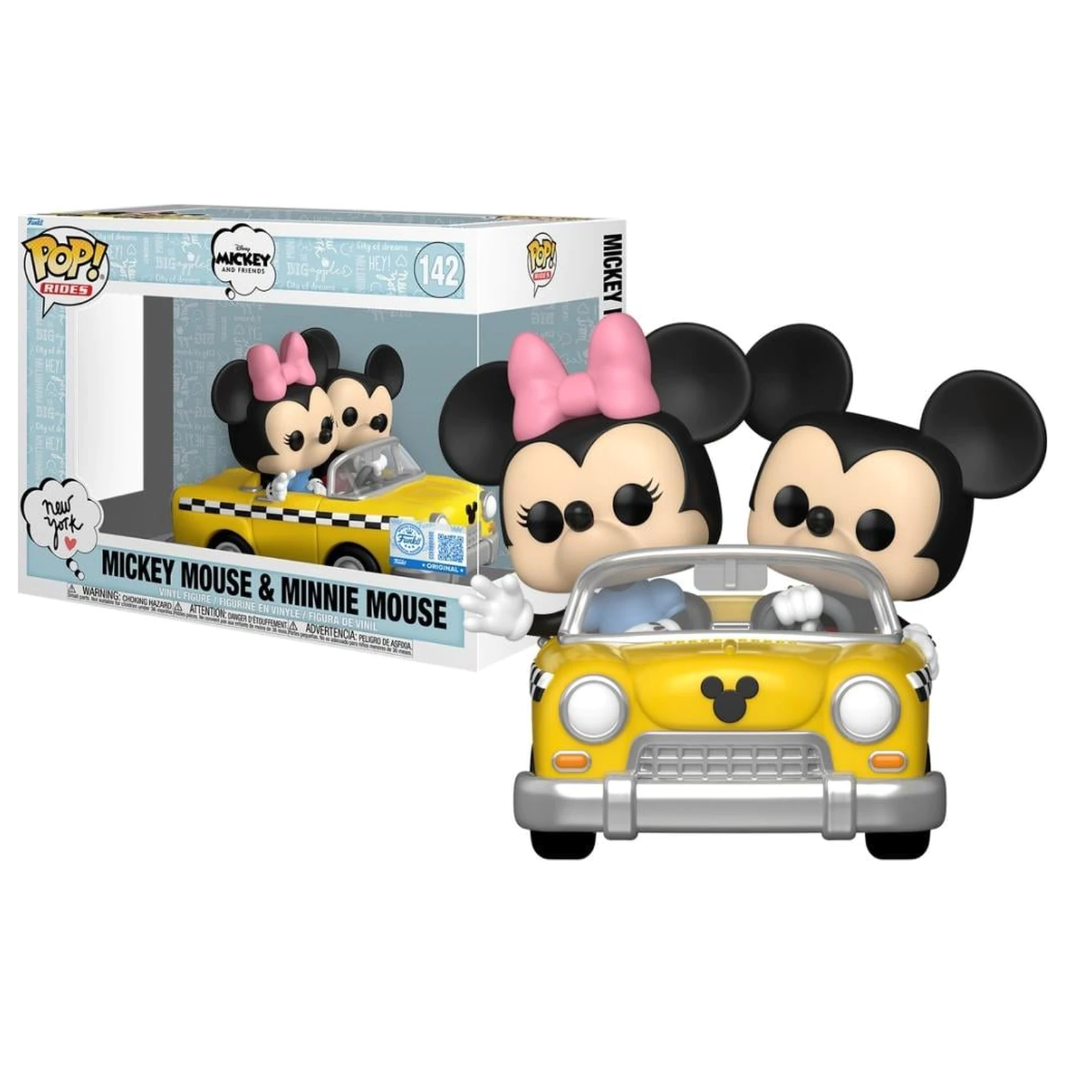Mickey Mouse Pop Ride Super Deluxe Mickey & Minnie product photo