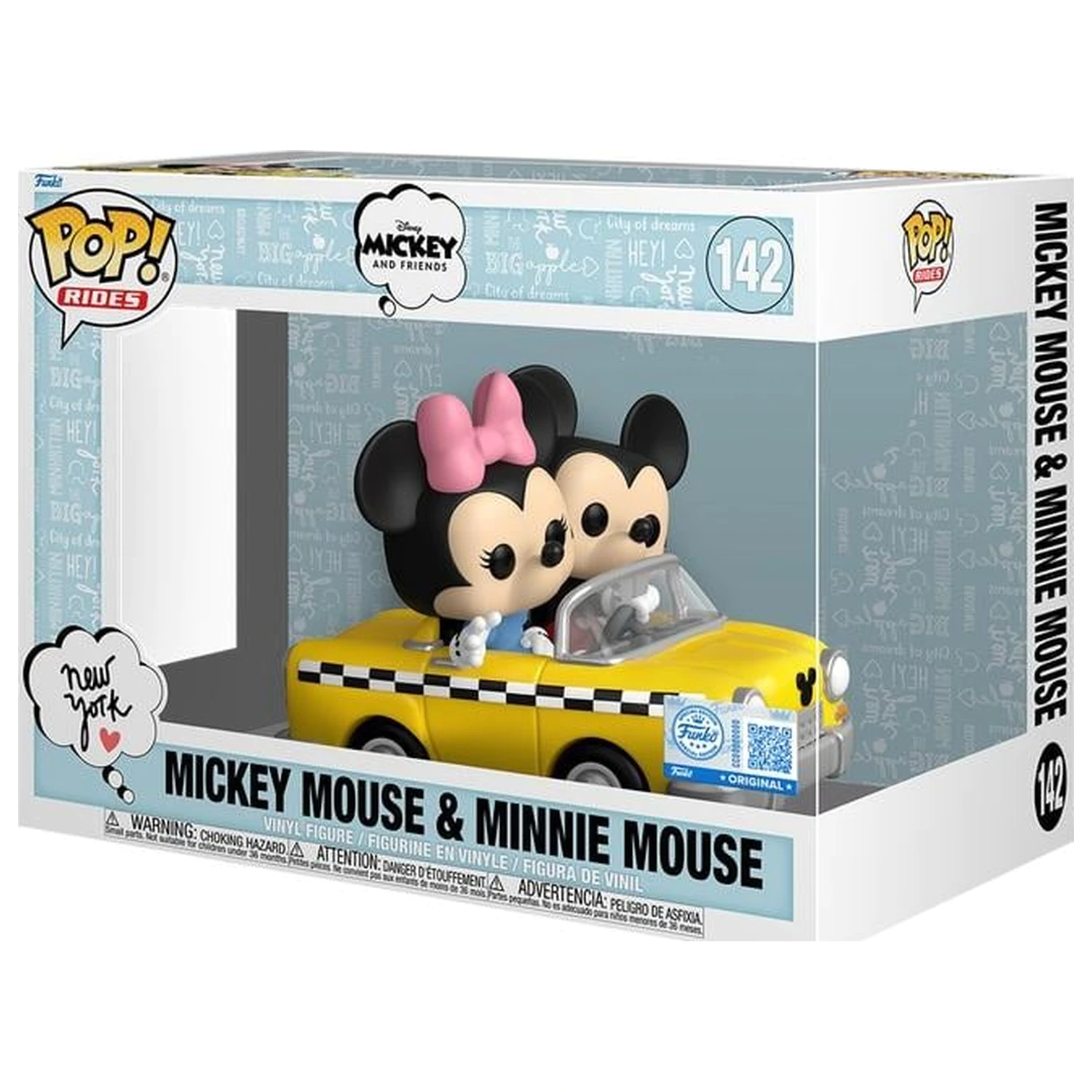 Mickey Mouse Pop Ride Super Deluxe Mickey & Minnie product photo