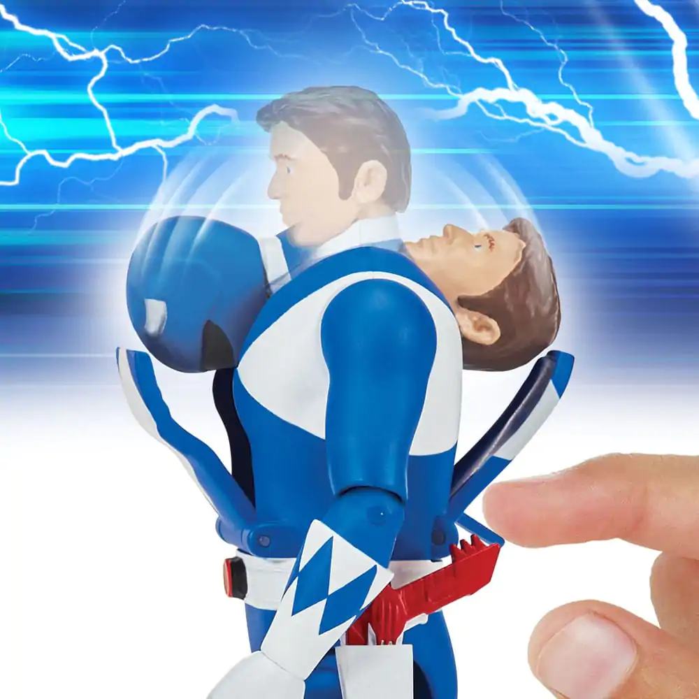 Mighty Morphin Power Rangers Action Figure Auto-Morphin Blue Ranger 12 cm product photo