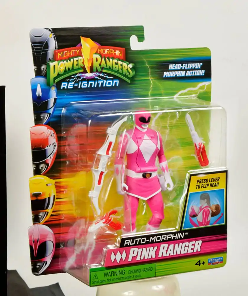 Mighty Morphin Power Rangers Action Figure Auto-Morphin Pink Ranger 12 cm product photo