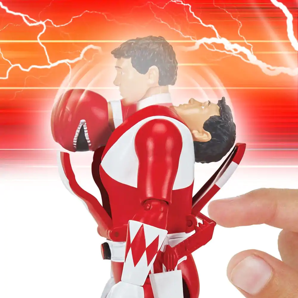 Mighty Morphin Power Rangers Action Figure Auto-Morphin Red Ranger 12 cm product photo