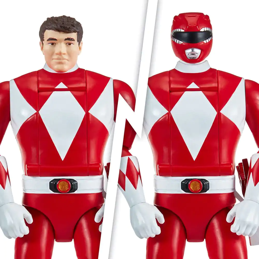 Mighty Morphin Power Rangers Action Figure Auto-Morphin Red Ranger 12 cm product photo