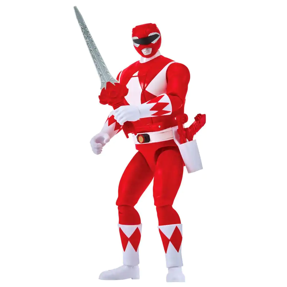 Mighty Morphin Power Rangers Action Figure Auto-Morphin Red Ranger 12 cm product photo