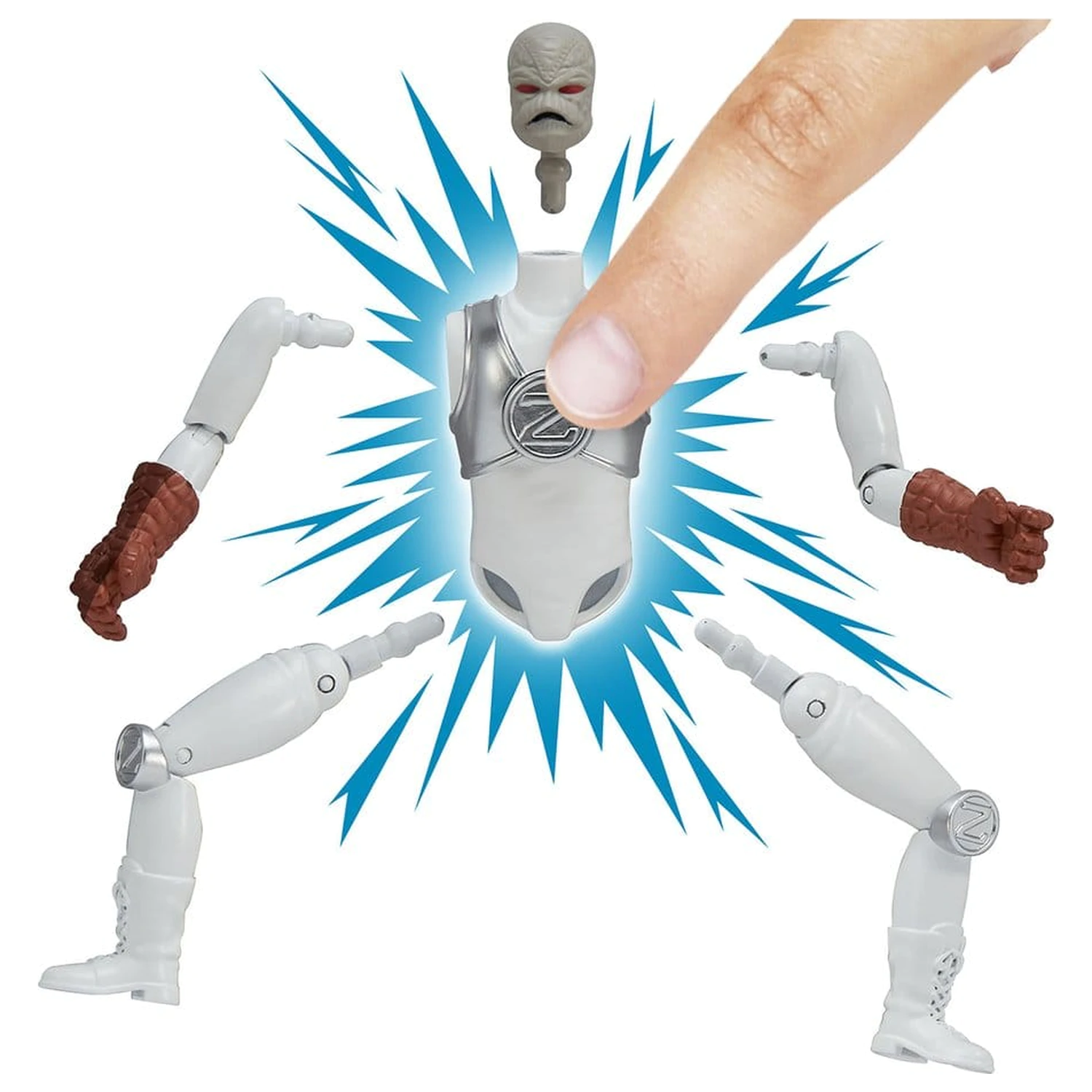 Mighty Morphin Power Rangers Basic Action Figure Z-Putty product photo