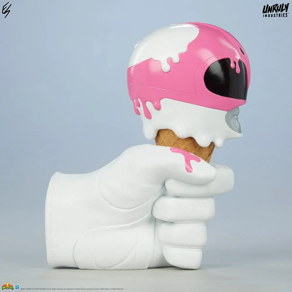 Mighty Morphin Power Rangers Designer Series Busts Green, Black and Pink Power Rangers Scoops Set 17 cm product photo