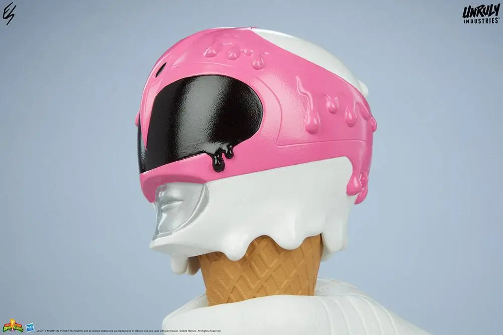 Mighty Morphin Power Rangers Designer Series Busts Green, Black and Pink Power Rangers Scoops Set 17 cm product photo