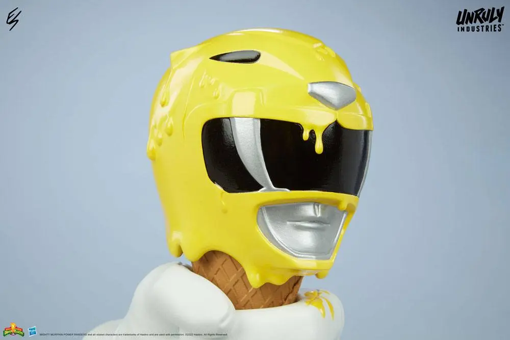 Mighty Morphin Power Rangers Designer Series Busts Red, Yellow and Blue Power Rangers Scoops Set 17 cm product photo