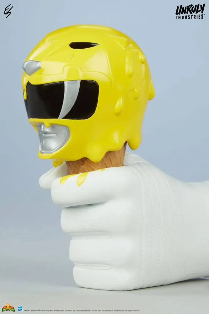 Mighty Morphin Power Rangers Designer Series Busts Red, Yellow and Blue Power Rangers Scoops Set 17 cm product photo