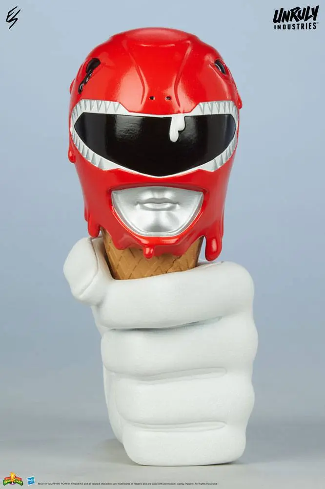 Mighty Morphin Power Rangers Designer Series Busts Red, Yellow and Blue Power Rangers Scoops Set 17 cm product photo