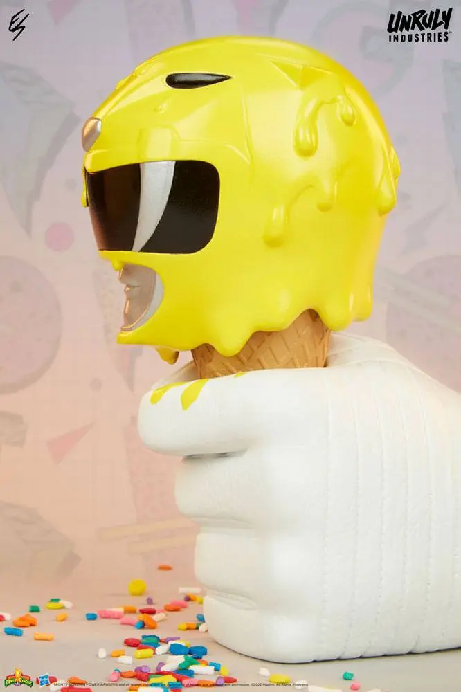 Mighty Morphin Power Rangers Designer Series Busts Red, Yellow and Blue Power Rangers Scoops Set 17 cm product photo