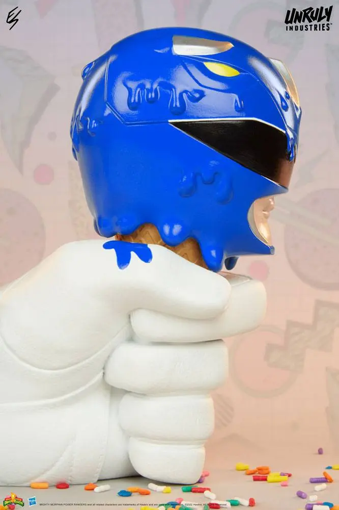 Mighty Morphin Power Rangers Designer Series Busts Red, Yellow and Blue Power Rangers Scoops Set 17 cm product photo