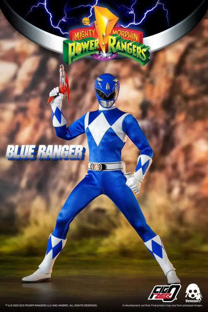 Mighty Morphin Power Rangers FigZero Action Figure 1/6 Blue Ranger 30 cm product photo