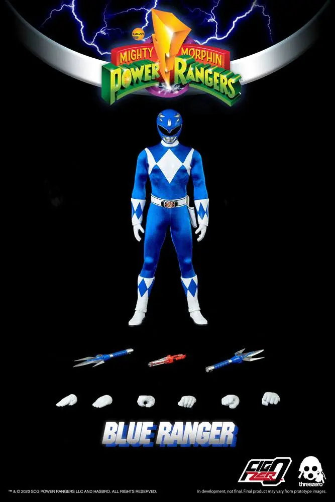 Mighty Morphin Power Rangers FigZero Action Figure 1/6 Blue Ranger 30 cm product photo