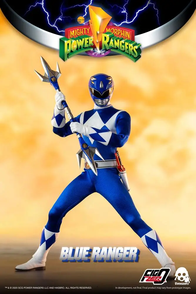 Mighty Morphin Power Rangers FigZero Action Figure 1/6 Blue Ranger 30 cm product photo
