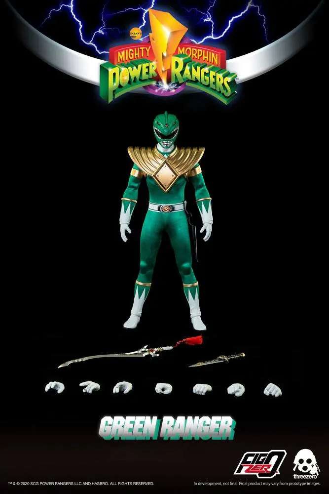 Mighty Morphin Power Rangers FigZero Action Figure 1/6 Green Ranger 30 cm product photo