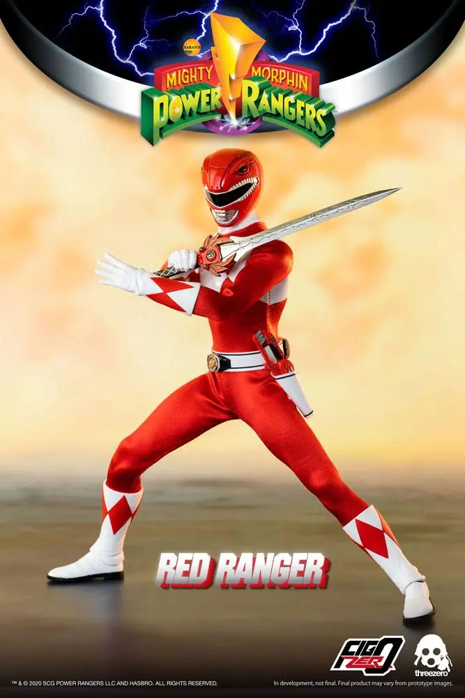 Mighty Morphin Power Rangers FigZero Action Figure 1/6 Red Ranger 30 cm product photo