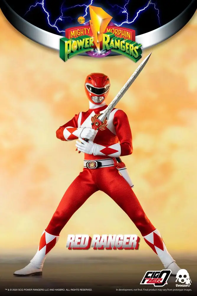 Mighty Morphin Power Rangers FigZero Action Figure 1/6 Red Ranger 30 cm product photo