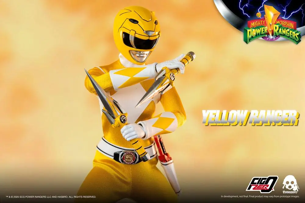 Mighty Morphin Power Rangers FigZero Action Figure 1/6 Yellow Ranger 30 cm termékfotó