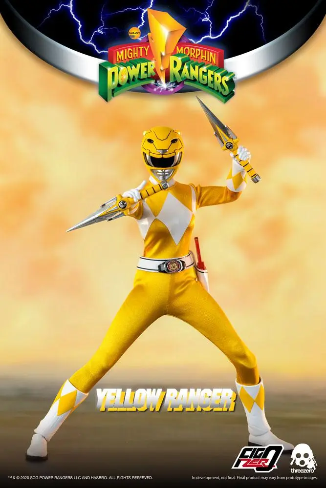 Mighty Morphin Power Rangers FigZero Action Figure 1/6 Yellow Ranger 30 cm termékfotó