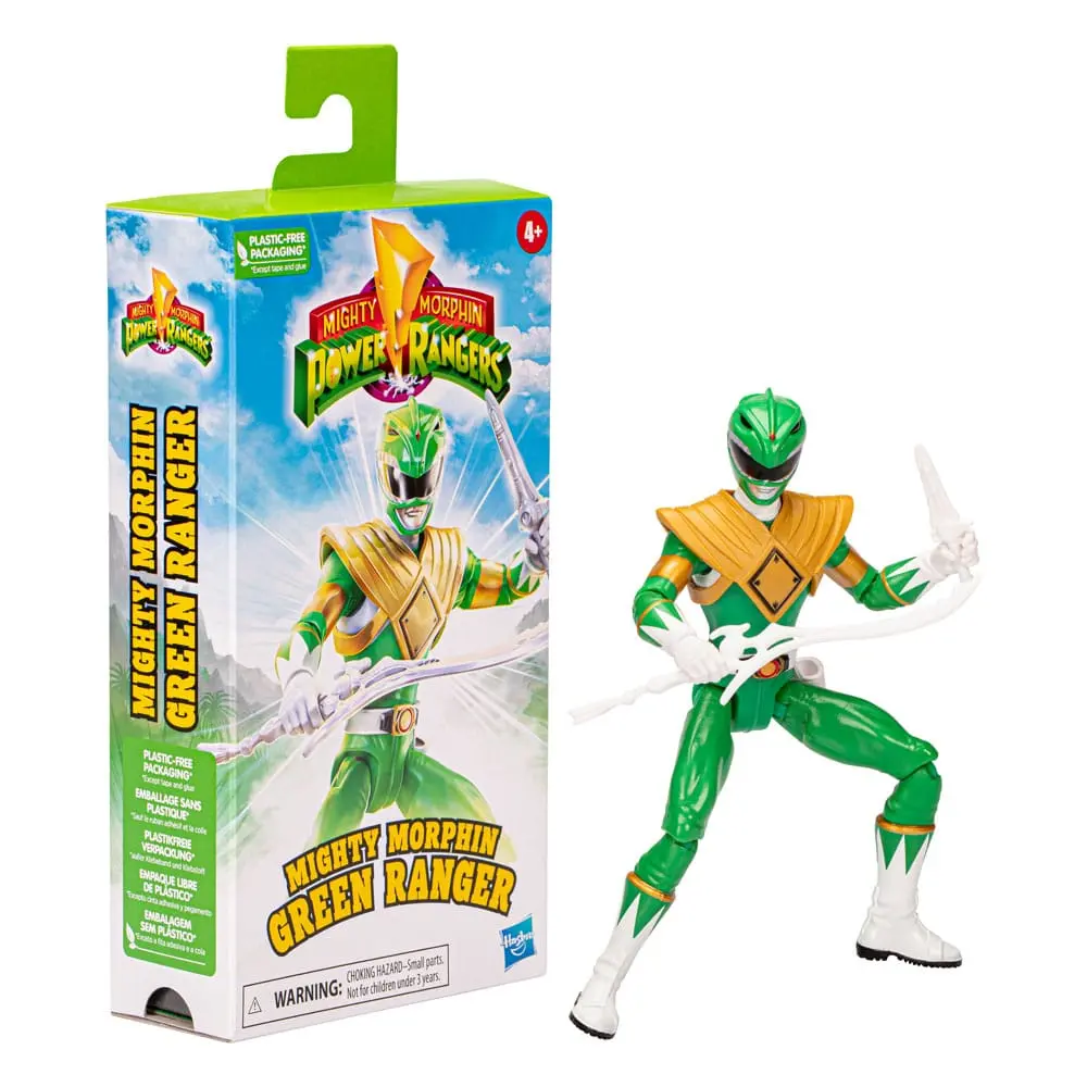 Mighty Morphin Power Rangers Action Figure Green Ranger 15 cm product photo