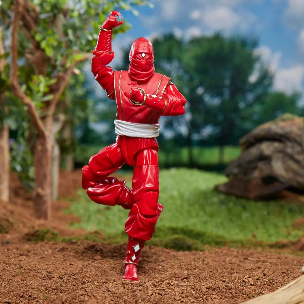Mighty Morphin Power Rangers Lightning Collection Actionfigur Ninja Red Ranger 15 cm product photo